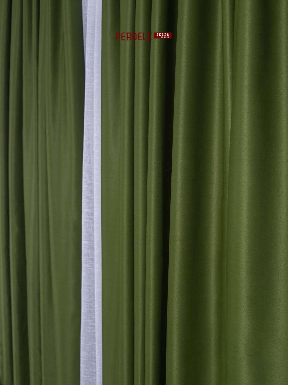 Draperie blackout verde - 2 | YEO