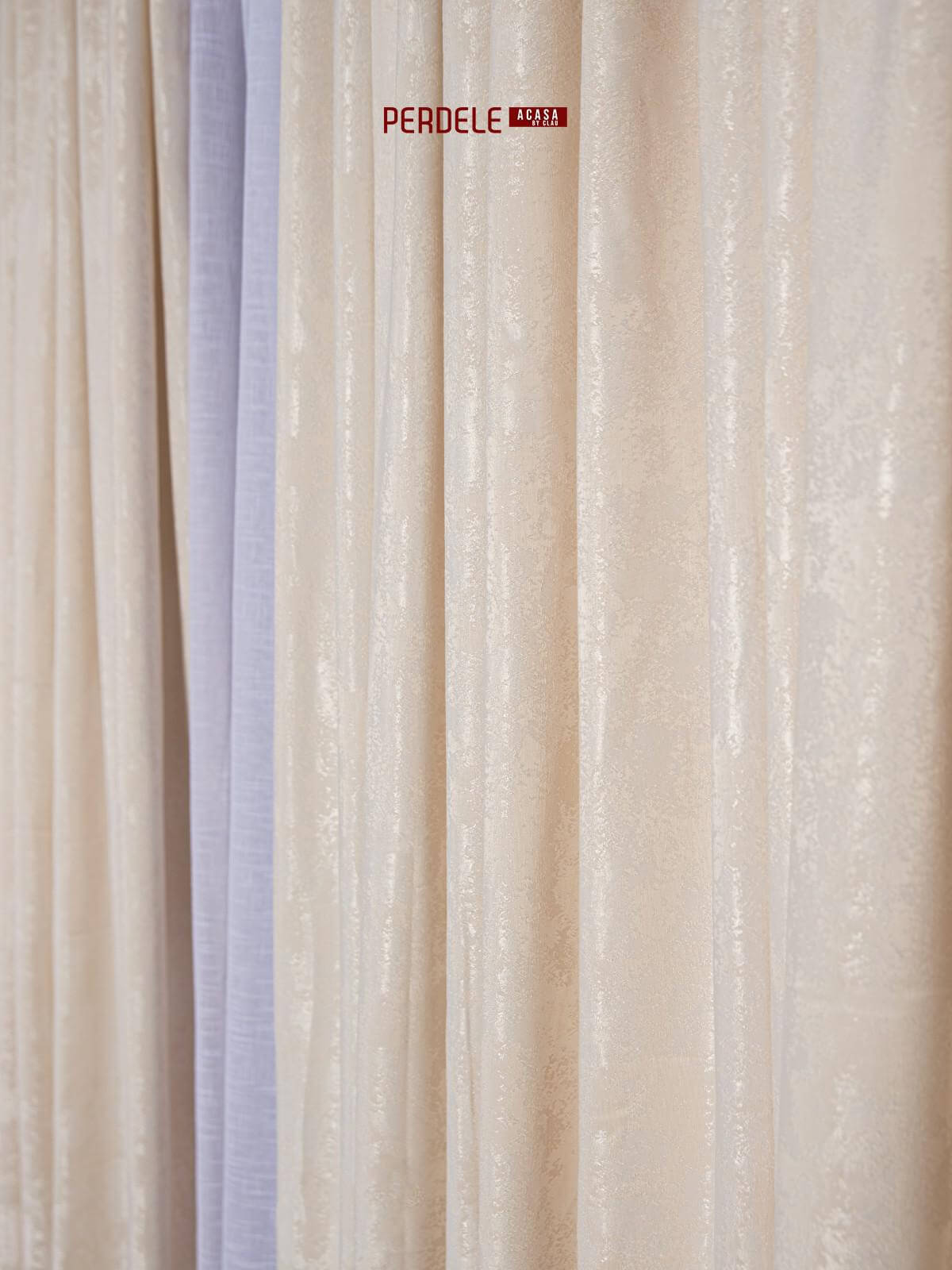 Draperie nisip, crem - 2 | YEO