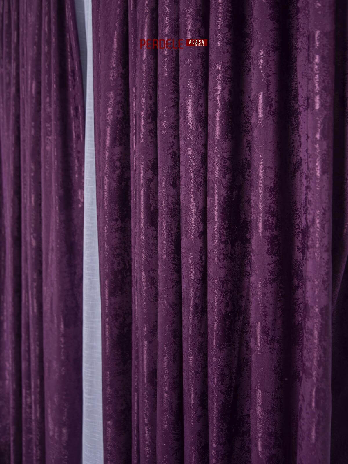 Draperie nisip mov - 2 | YEO