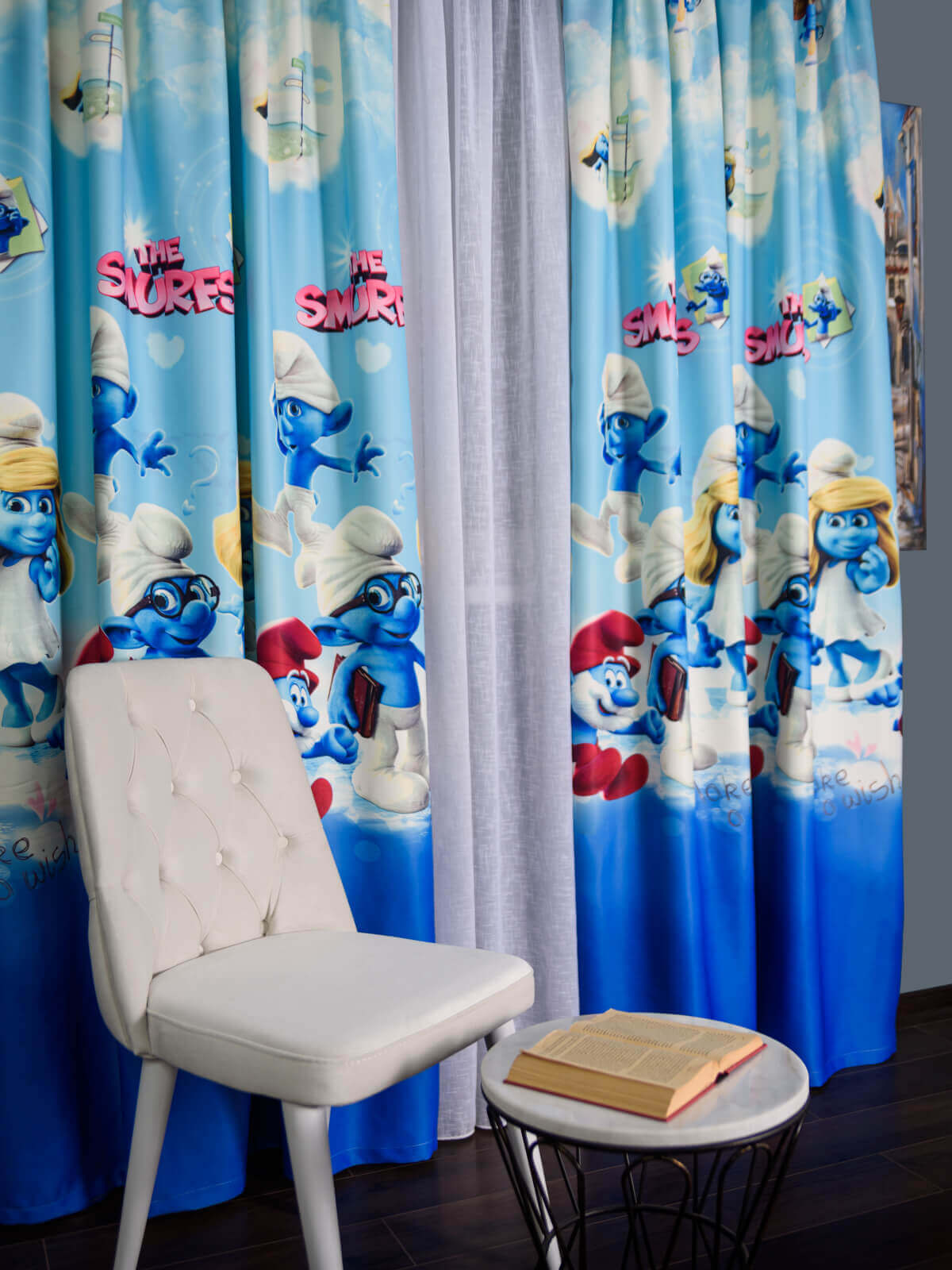 Draperie satin model pentru copii - 1 | YEO