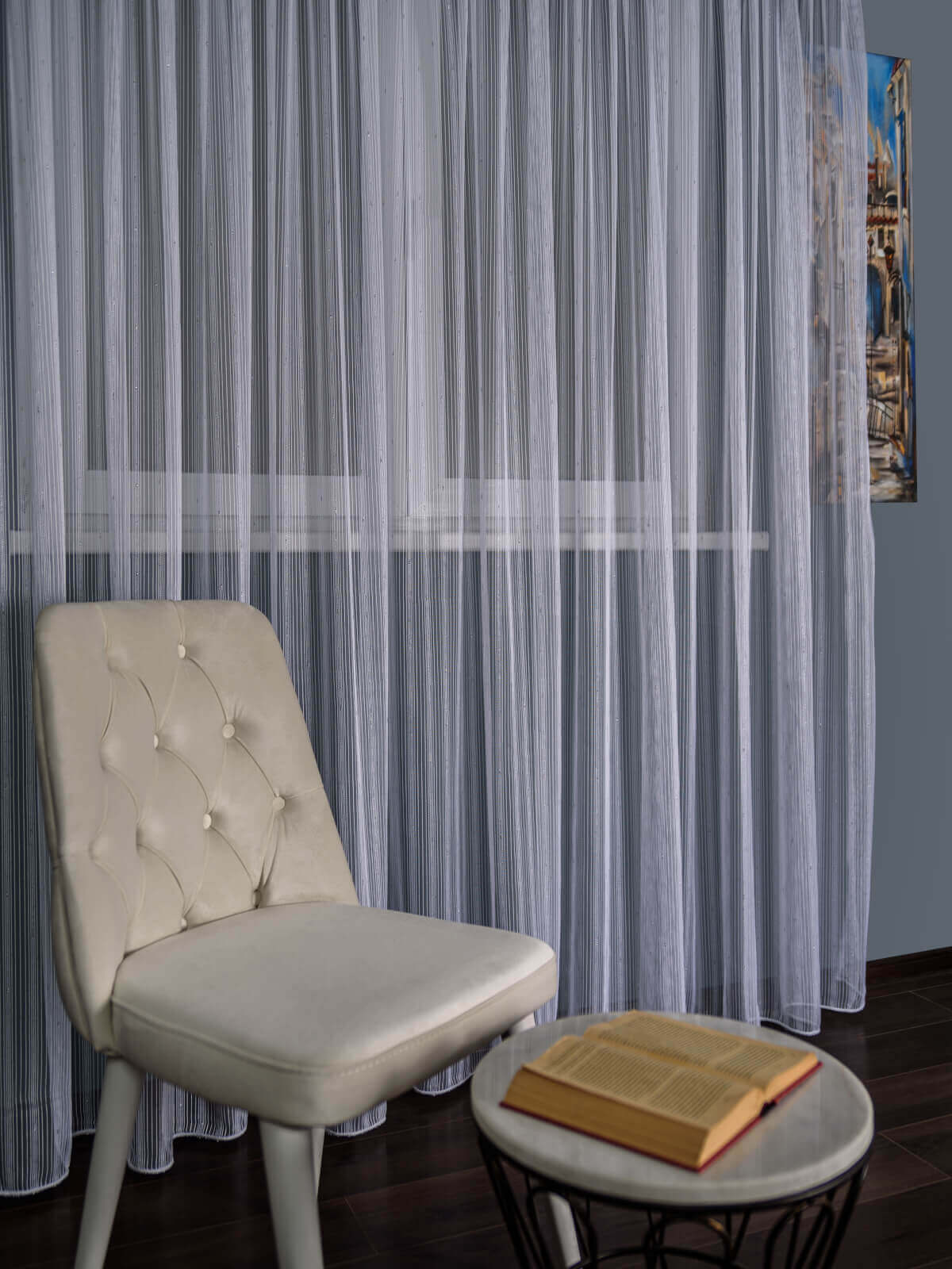 Perdea tulle dungulite - 1 | YEO