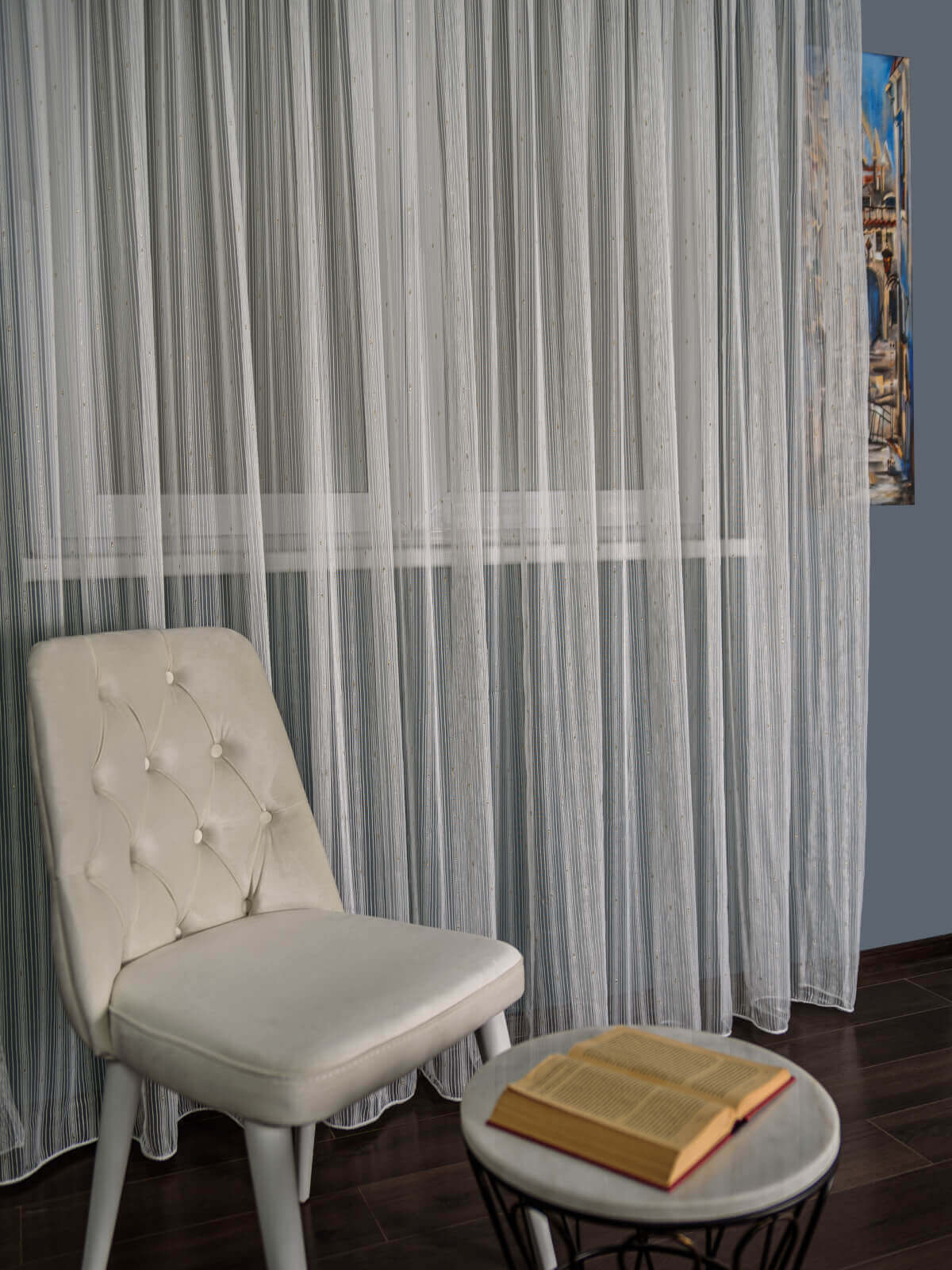 Perdea tulle dungulite - 1 | YEO
