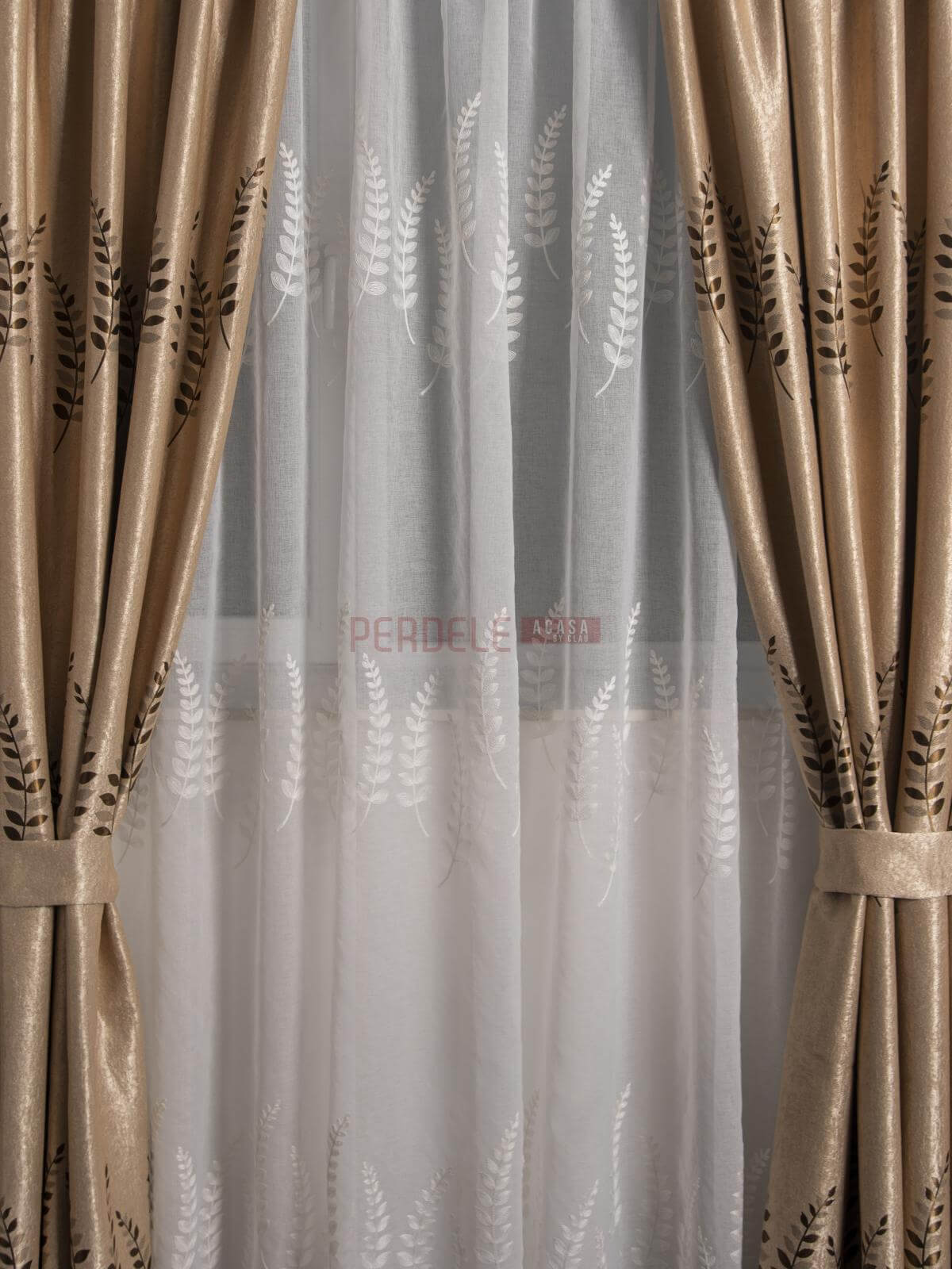 Set perdea si draperie Larisa - 1 | YEO