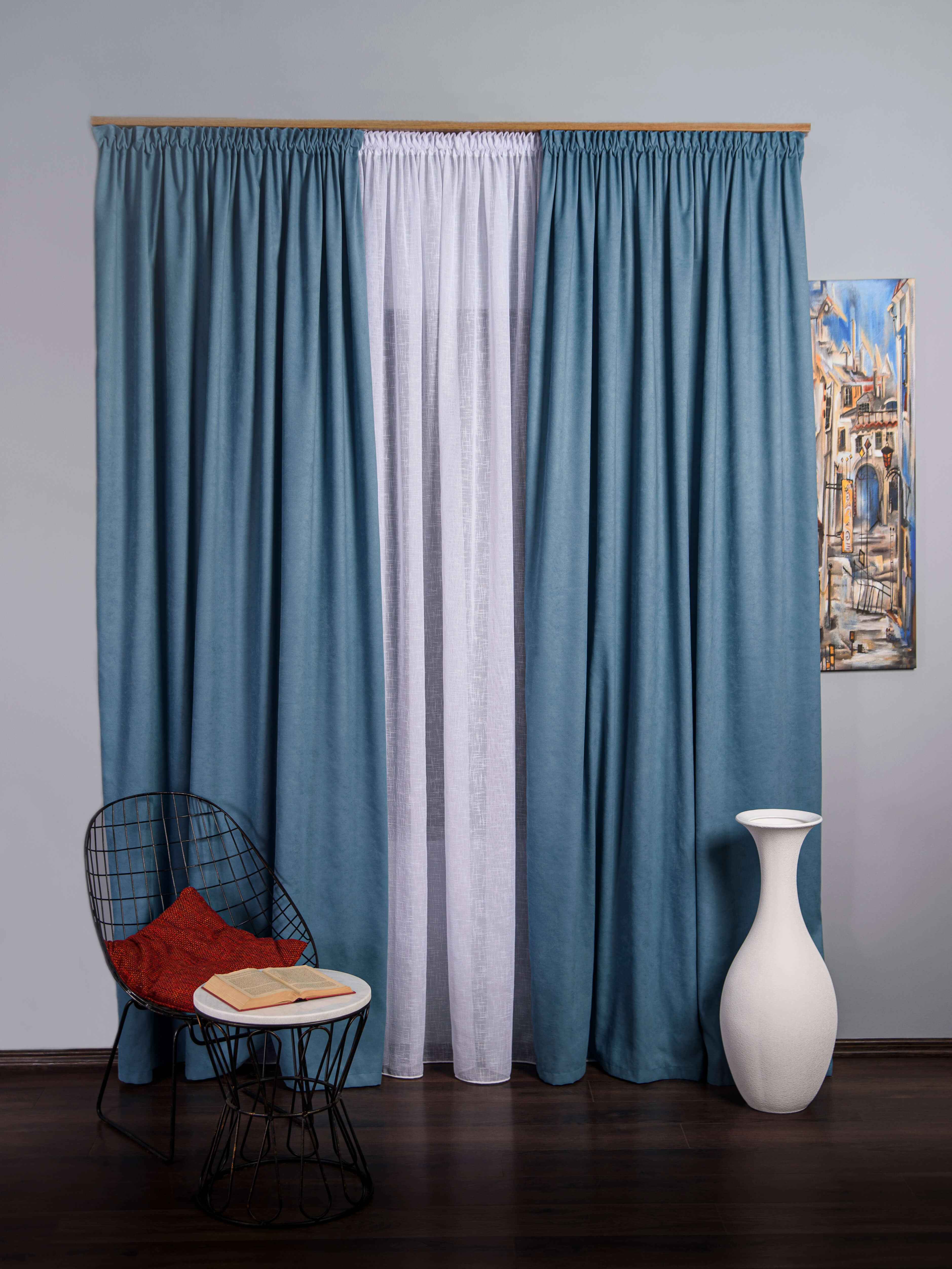 Draperie Petec Bleu 2