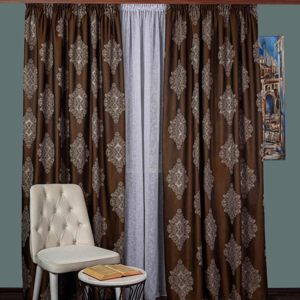 Draperie Tafta Model Baroc Maro