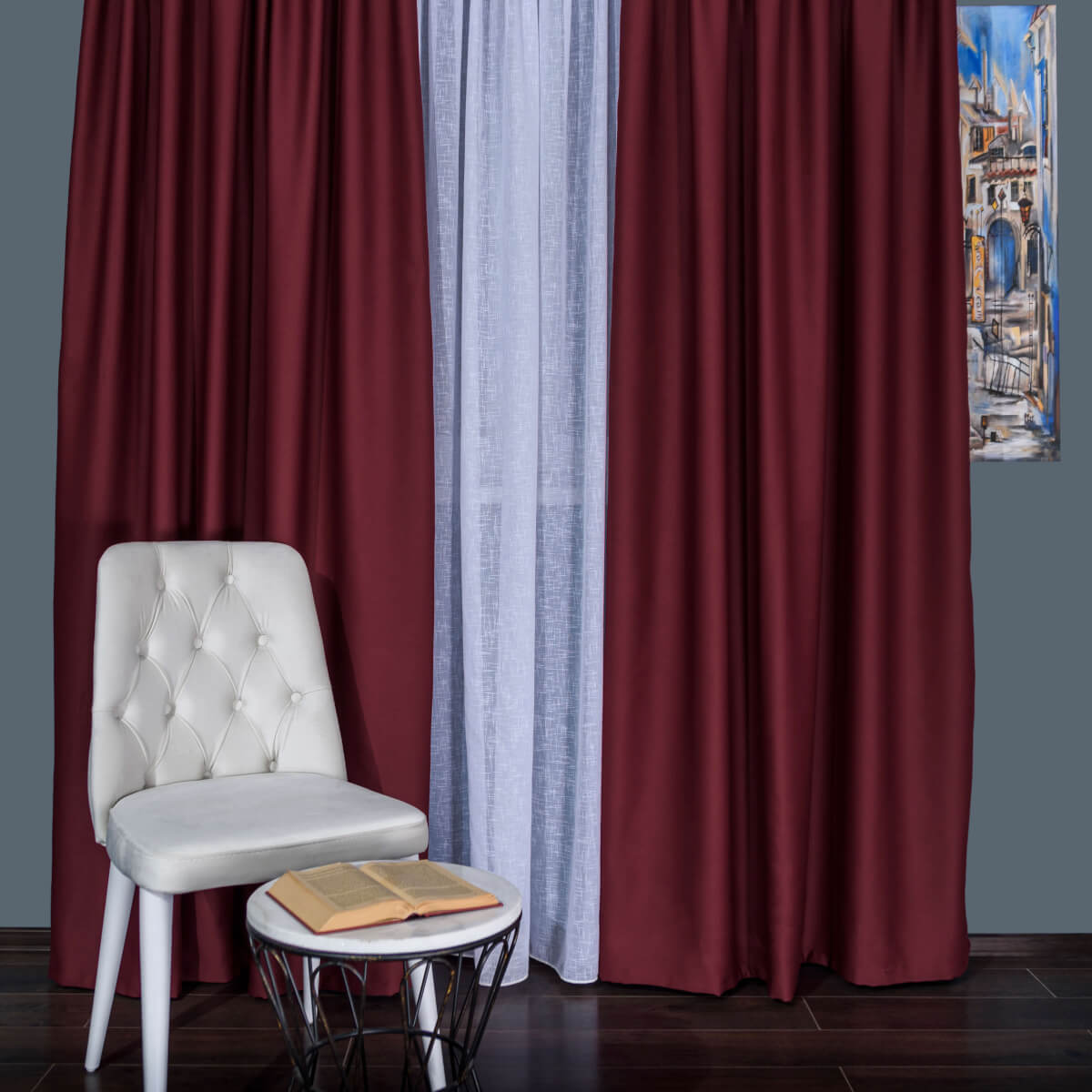Draperie Uni Grena